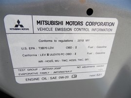 2018 MITSUBISHI MIRAGE G4 ES GRAY 1.2 AT 203961